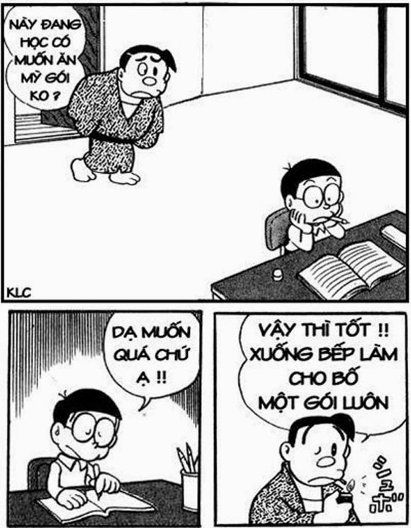 Ảnh chế Doremon nobita hay