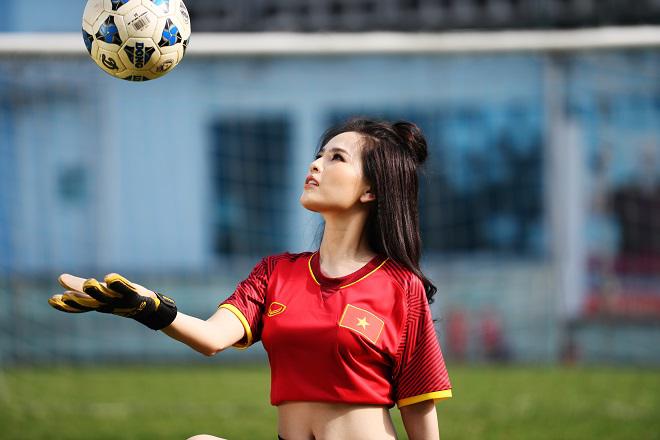 hot girl bóng đá Việt nam